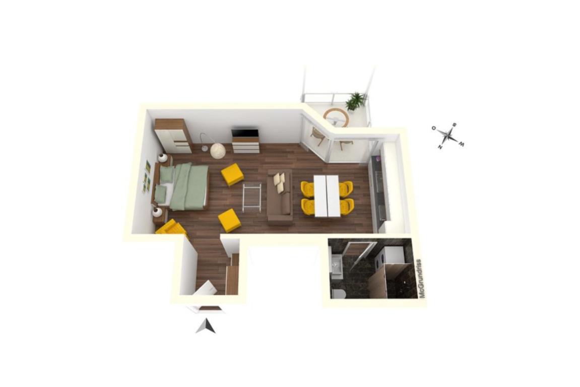 Amber – 1.5 Zimmer Apartment in Zürich - 4