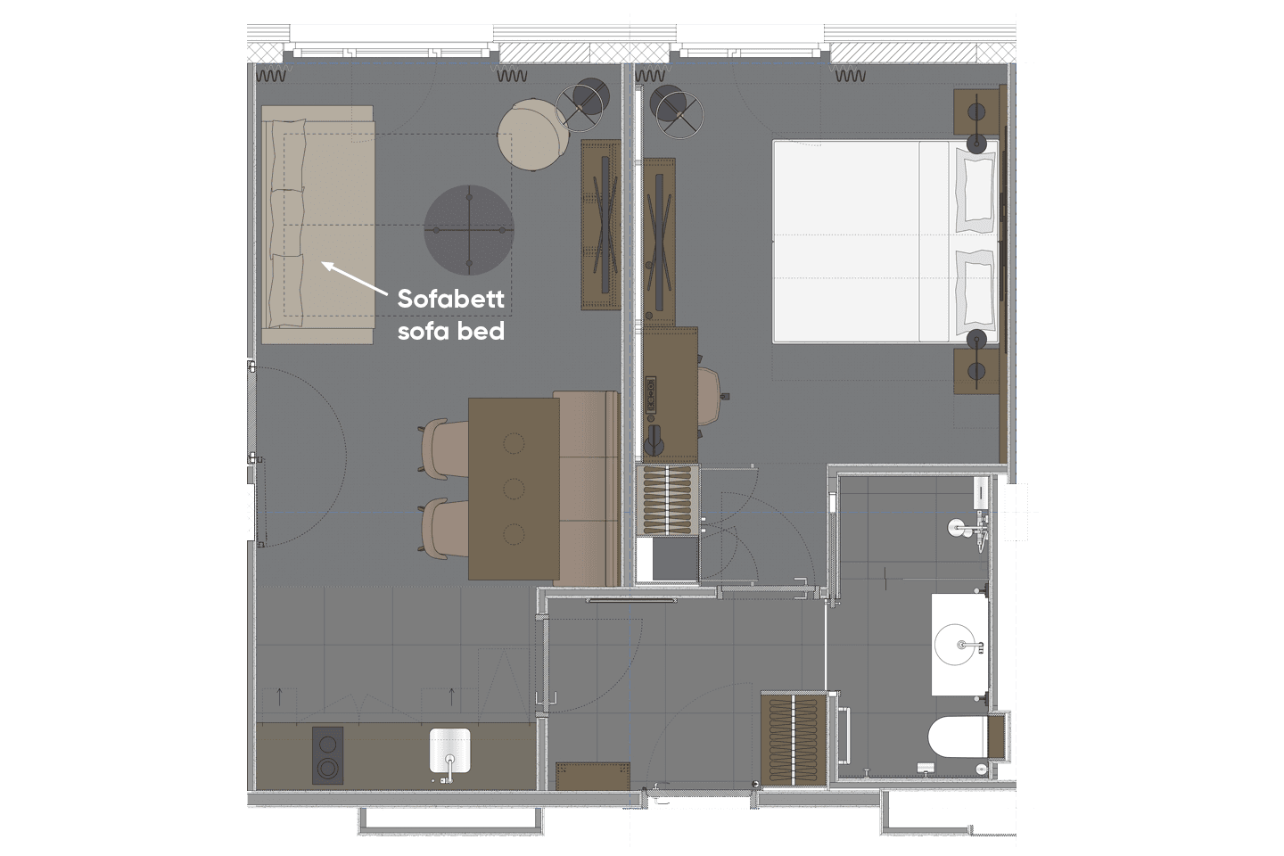Acasa Suite - 44 m2 - 4