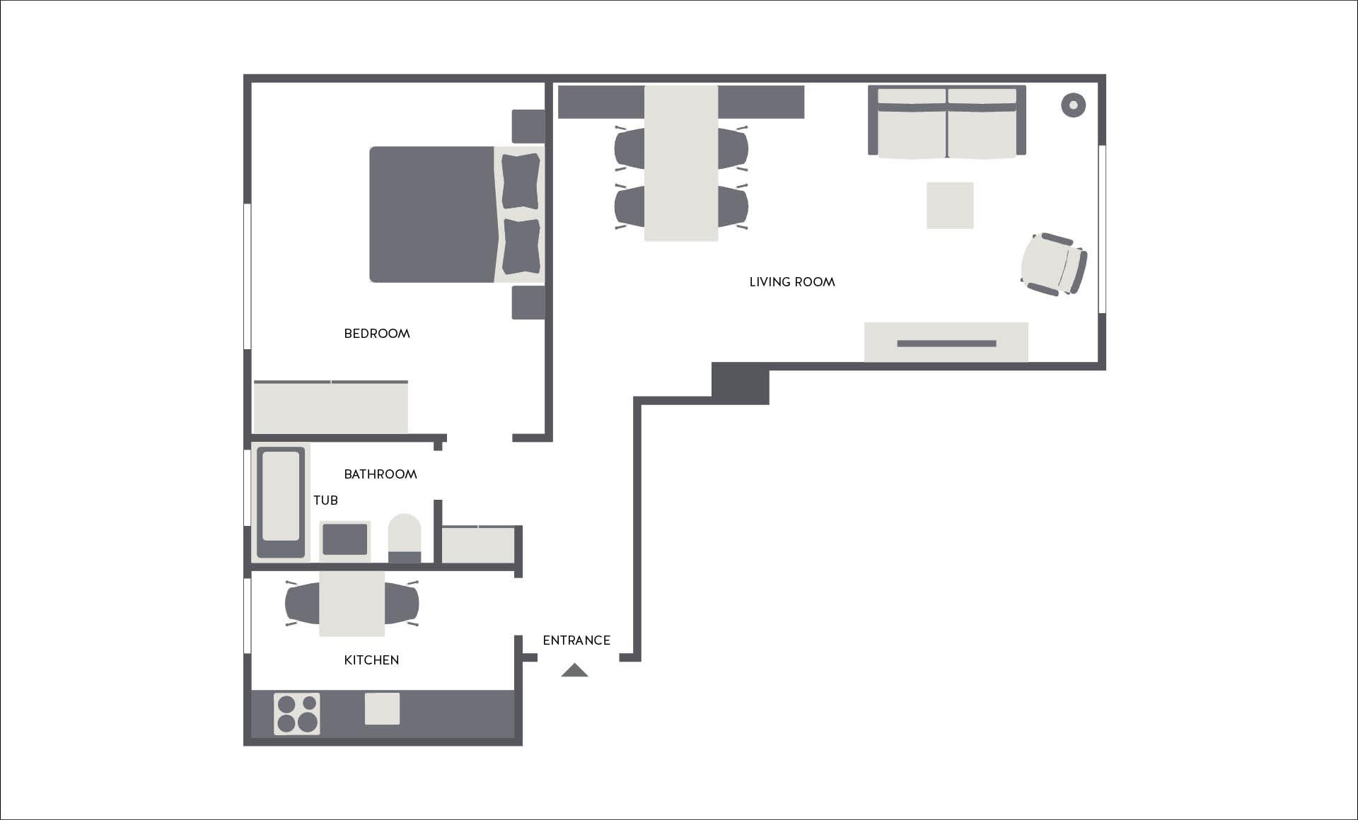 2 Zimmer Serviced Apartment Seefeld - 9