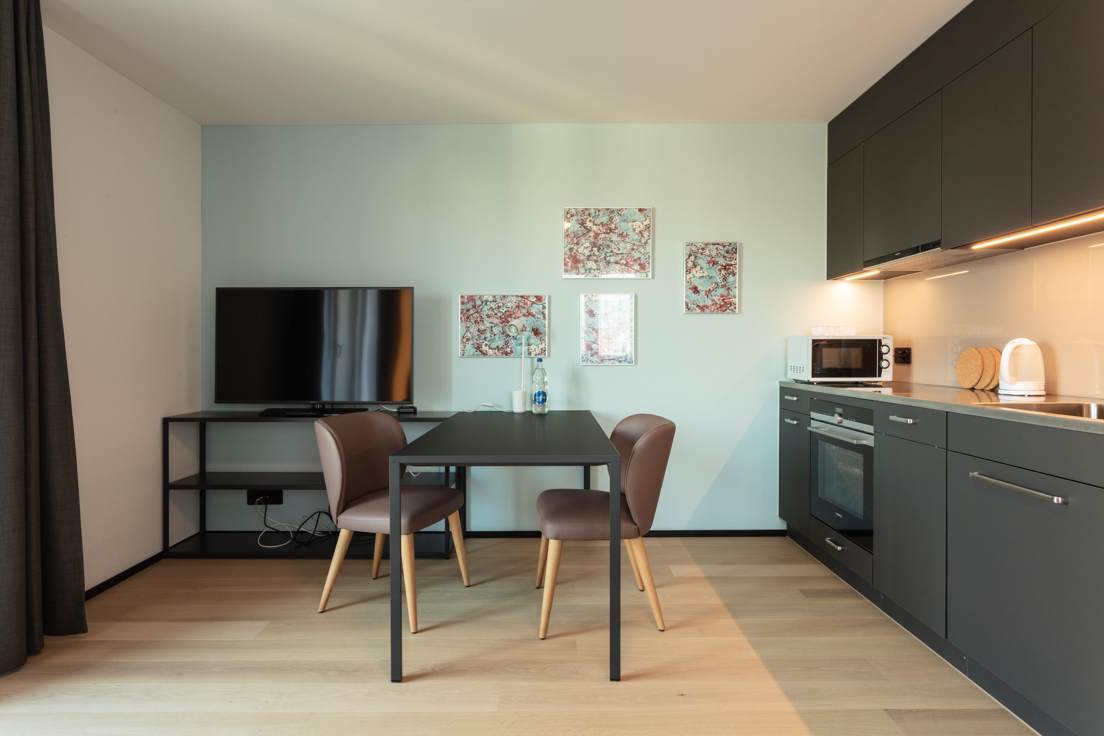 1 Zimmer Penthouse Serviced Apartment Downtown - 3