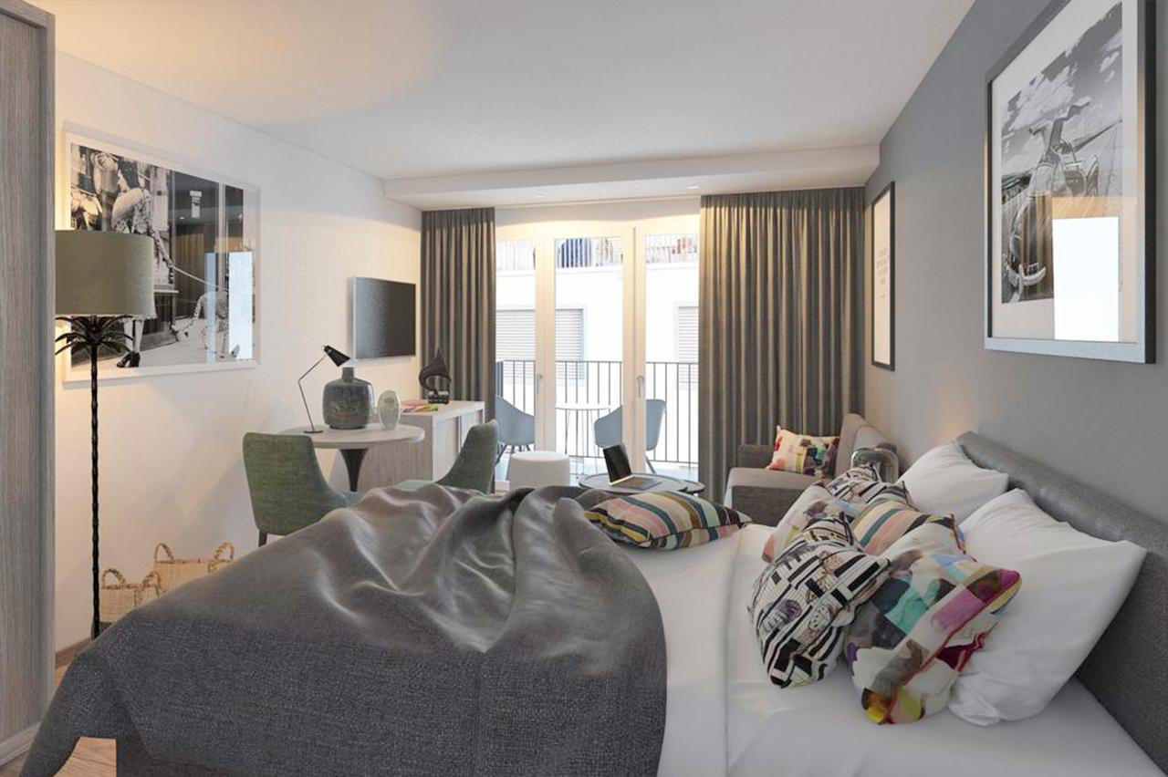 Senior Studio Apartments with balcony 3 m2 - 1
