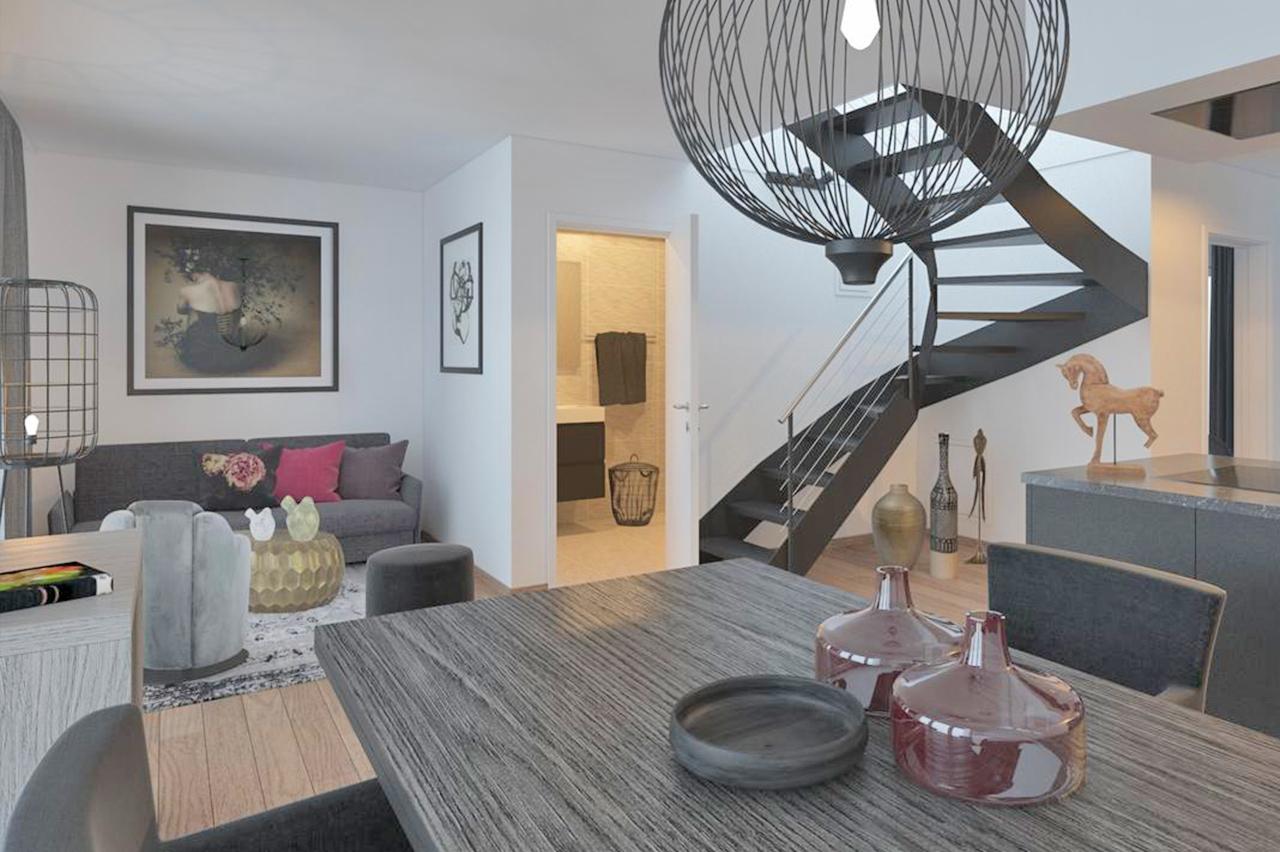 Luxury 1-Bedroom Apartments 60 m2 mit Balkon & Roo - 1